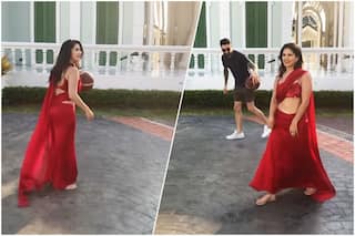 Sunny Leone vs Kajol: Who Aces Basketball Better in Saree? - Watch Viral Video