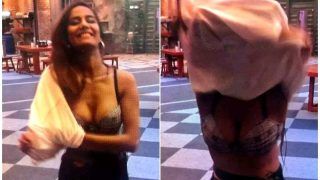 Poonam Pandey Removes T-Shirt on Camera: 'Zyada Nahi Kar Sakti...'