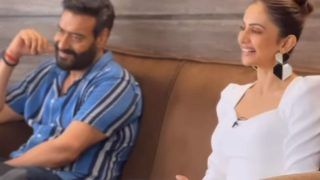 Watch Video: अजय देवगन ने 'दृश्यम-2' को लेकर किया बड़ा खुलासा, Rakul Preet ने भी दिया फैंस को सरप्राइज
