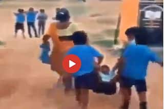 Viral Video Today: बहाने कर रहा था बच्चा तो मां को आया गुस्सा, बच्चे को टांगकर पहुंचाया स्कूल- देखें वीडियो
