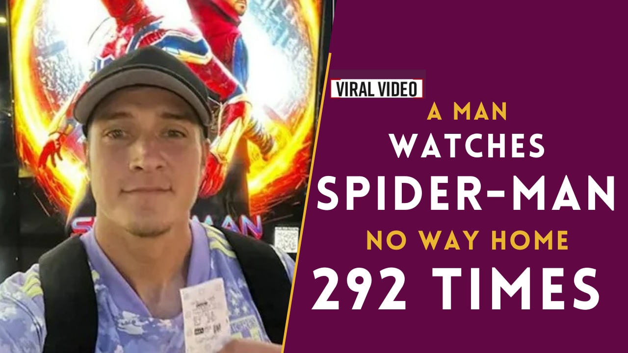 Viral Video: Florida Man Watches Spider Man No Way Home 292 Times In 3 Months