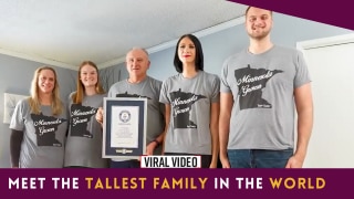 Watch Video: This Family In US Is The Tallest Family In The World