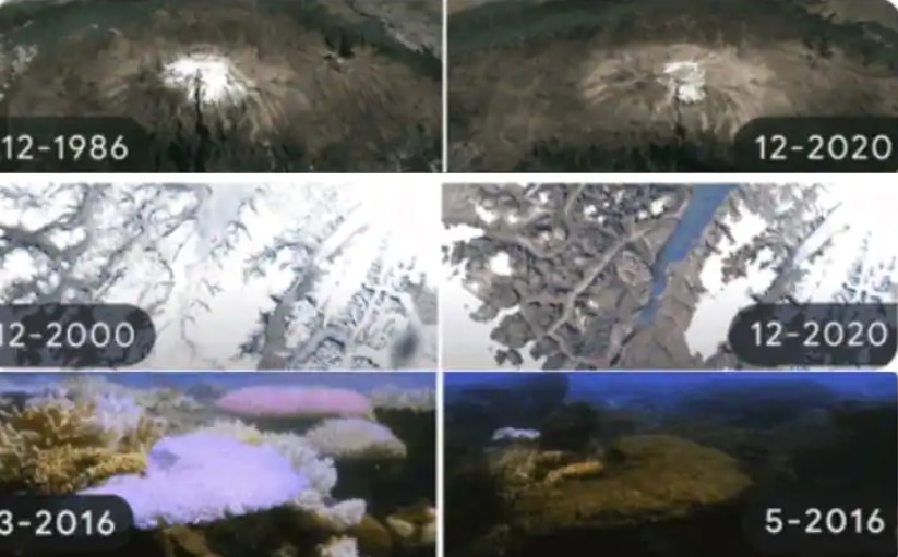 Earth Day 2022: Google Doodle Uses Time-Lapse Imagery to Remind Us of The Impact Of Climate Change | Watch