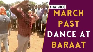 Baraat Viral Video: A Man dances in a Unique way at his friend’s Baraat