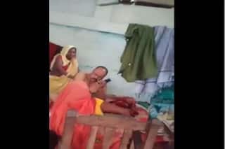VIDEO: On-Duty Bihar Cop Forces Woman To Give Him Body Massage Inside Police Station To Get Her Son Out Of Jail