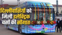 दिल्ली को मिली 150 इलेक्ट्रिक बसों की सौगात, यात्री फ्री में कर सकते हैं सफर | Watch video