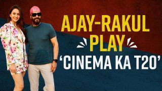 रकुल प्रीत सिंह और अजय देवगन खेला सिनेमा का टी20, खोले जिंदगी और फिल्मों से जुड़े कई राज- Video