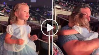 Little Girl Gives Grandpa Thank You Hug For Taking Her to Disney on Ice. Viral Video Will Melt Your Heart