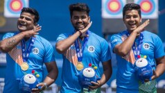 Archery World Cup: अभिषेक वर्मा, रजत चौहान और अमन सैनी ने भारत के लिए लगातार दूसरा विश्व कप स्वर्ण पदक जीता