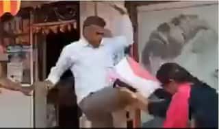 On Camera: Woman Lawyer Kicked, Punched on Road by Neighbour in Karnataka's  Bagalkote