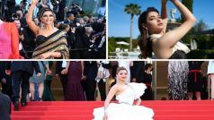 Cannes 2022: दीपिका ने साड़ी तो मोनोक्रोम में तमन्ना भाटिया ने लूटी महफिल, व्हाइट रफल गाउन में उर्वशी रौतेला लगी 'परी'- Pictures