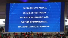 Champions League final: टिकट को लेकर फैंस ने किया हंगामा, आंसू गैस के गोले छोड़े गए