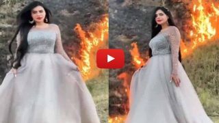 Viral Video: टिकटॉक बनाने के लिए पाकिस्तानी लड़की ने लगा दी जंगल में आग, फिर बोली- मुझे ये आग पीने दो | देखें ये वीडियो