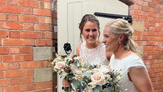 England Women Cricketers Katherine Brunt And Natalie Sciver Tie The Knot