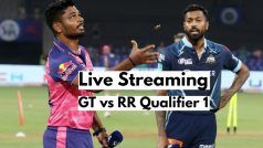 IPL 2022 GT vs RR Qualifier 1 Live Streaming: पहले क्वालिफायर में गुजरात टाइटन्स से होगा राजस्थान रॉयल्स का मुकाबला