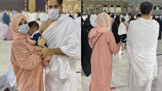 Cricket news ipl 2022 ifran pathan on umrah in saudi arabia along with wife and child shared picture 5402044