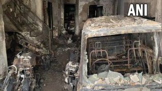 इंदौर में दो मंजिला इमारत में लगी भीषण आग, जिंदा जल गए सात लोग, 9 लोगों को बचाया गया