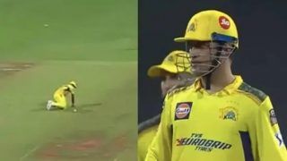 IPL 2022: MS Dhoni Trolls Dwayne Bravo Hilariously For His Fielding Effort During CSK vs DC; Video Goes VIRAL | WATCH