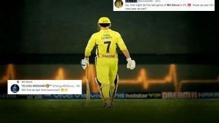 MS Dhoni's Last Game as Active Cricketer? Fans React Ahead of RR vs CSK
