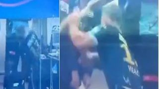 थर्ड अंपायर के OUT देने पर भड़के Matthew Wade, तोड़फोड़ मचाकर ली आफत मोल