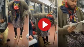 Viral Video: मेट्रो में सीट पाने के लिए शख्स ने लगाया तगड़ा जुगाड़, तुरंत तीन यात्री उठ खड़े हुए | देखें ये वीडियो