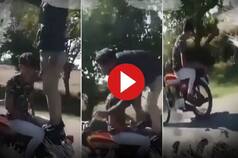Viral Video: Desi Boy Attempts Dangerous Bike Stunt For Taking Selfie, Falls Miserably. Watch