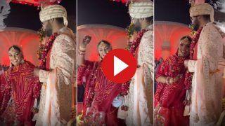 Viral Video: Panditji Asks Bride and Groom to Run While Taking Pheras As Its Late. Watch