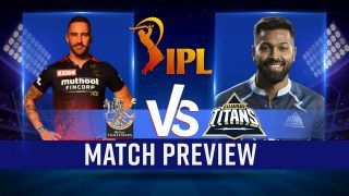 RCB vs GT Dream 11 Prediction: Who Will Win Today’s IPL Match Between Royal Challengers Bangalore and Gujarat Titans | Watch Video