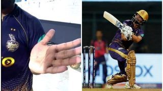 IPL 2022: Rinku Singh Shows Nitish Rana he Had Written His Score on His Palms Even Before KKR vs RR Started | WATCH
