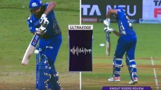गेंद-बल्‍ले के संपर्क से पहले ही दिखा स्‍पाइक, खराब तकनीक का शिकार हुए Rohit Sharma, भड़के फैन्‍स