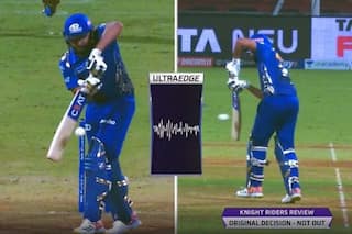 गेंद-बल्‍ले के संपर्क से पहले ही दिखा स्‍पाइक, खराब तकनीक का शिकार हुए Rohit Sharma, भड़के फैन्‍स