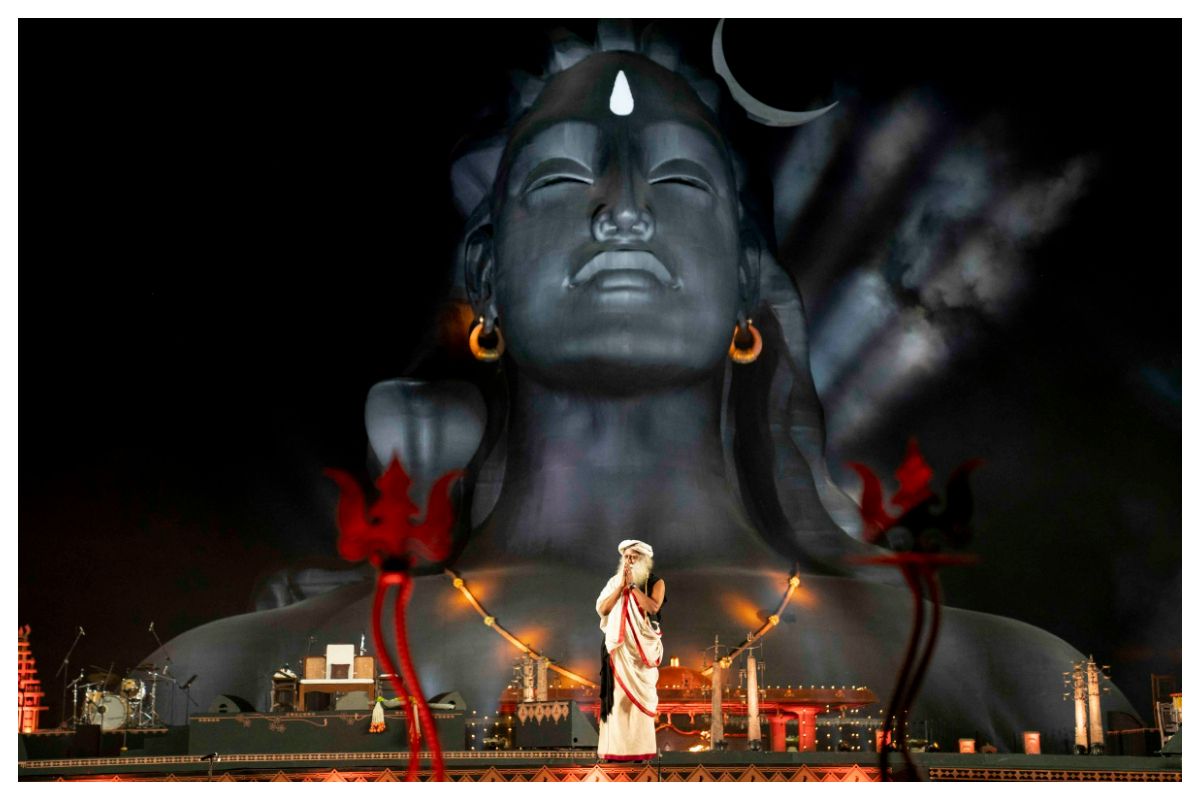 100+] Adiyogi Shiva Wallpapers | Wallpapers.com