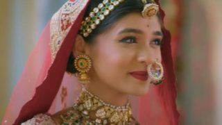 Yeh Rishta Kya Kehlata Hai: Akshara Aka Pranali Rathod's Diamond Studded Red Bridal Lehenga Costs a Whopping Amount