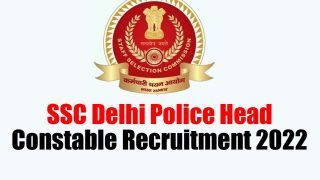SSC Delhi Police Head Constable Recruitment 2022: Notification to Be Out Today at ssc.nic.in| Details Inside