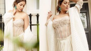Hina Khan Burns Internet in Sheer Corset, Dramatic Cape Worth Rs 1.5 Lakh at the UK Film Festival, See Pics