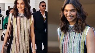 Deepika Padukone Raises the Glam Quotient as She Attends Jury Dinner at Cannes Wearing a Multi-Coloured Sequin Dress| See Photos
