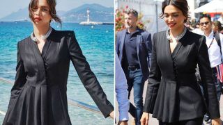 Cannes 2022: Deepika Padukone's Most Powerful Black Look is Here And Don't Miss That 'Tiger Faced' Diamond Choker - See Pics