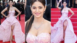 Priyanka Chopra's Cousin Meera Chopra Dazzles in Hot Pink Sequin Gown For Her Red Carpet Debut at Cannes 2022, See Pics