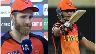 Kane Williamson Hails 'Seriously Talented Cricketer' Priyam Garg After SRH Win