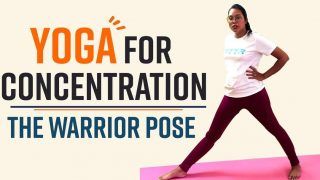 Issue Concentrating? Do Warrior Yoga Pose To Improve Your Concentration | Easy Yoga Video