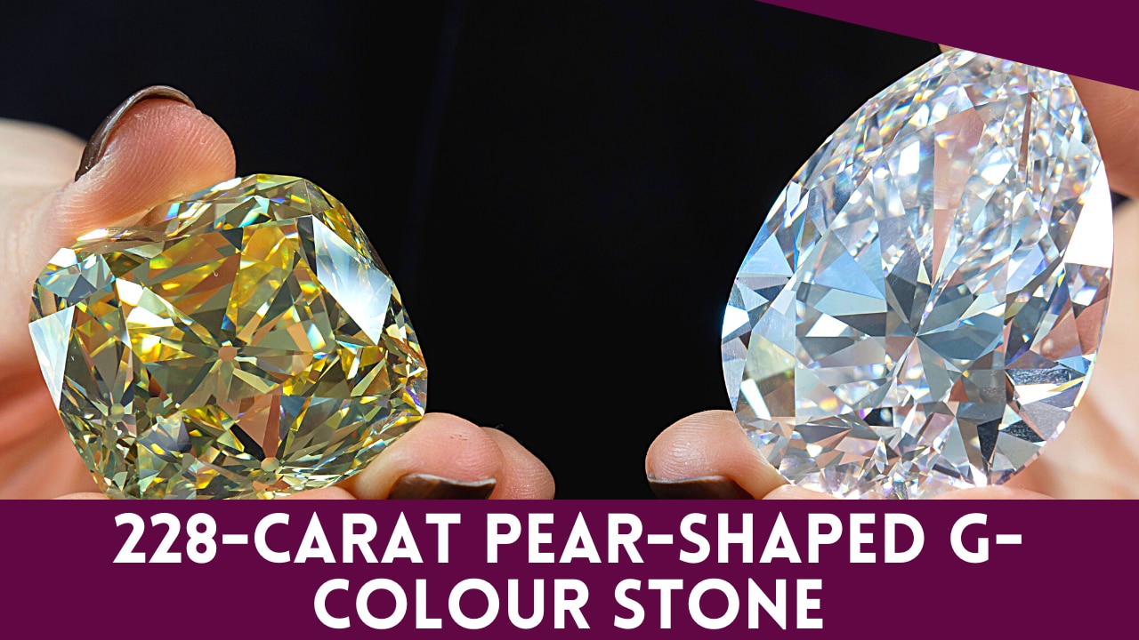 Shocking: 228 Carat Egg Sized Diamond Fetches Over $21M Geneva Auction | Watch Diamond in Video