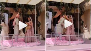 Viral Video: Bride & Groom Have The Most Unique Jaimala Ceremony in a Balloon Pool | Watch
