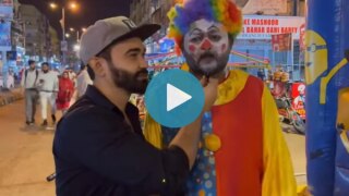 Pakistan Man Dressed As a Clown Sings 'Abhi Mujh Mein Kahin', Soulful Voice Leaves Internet Emotional | Watch