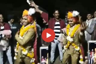 Viral Video: Excited Groom Steals The Show With His Thumkas on Govinda's 'Aunty Ki Baari' | Watch