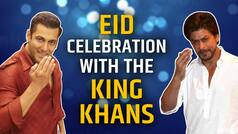 Shahrukh Khan and Salman Khan Celebrated Eid With Fans Gathered Outside Mannat and Galaxy, Watch Video
