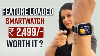 Review Video: Gizmore Gizfit 910 Pro Smartwatch Launched With Bluetooth calling functionality, Worth Buying Or Not? Watch