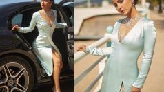 थाई हाई स्लिट ड्रेस में हिना खान का लुक वायरल, टोंड फिगर में दिखाया अपना सेक्सी और बोल्ड लुक