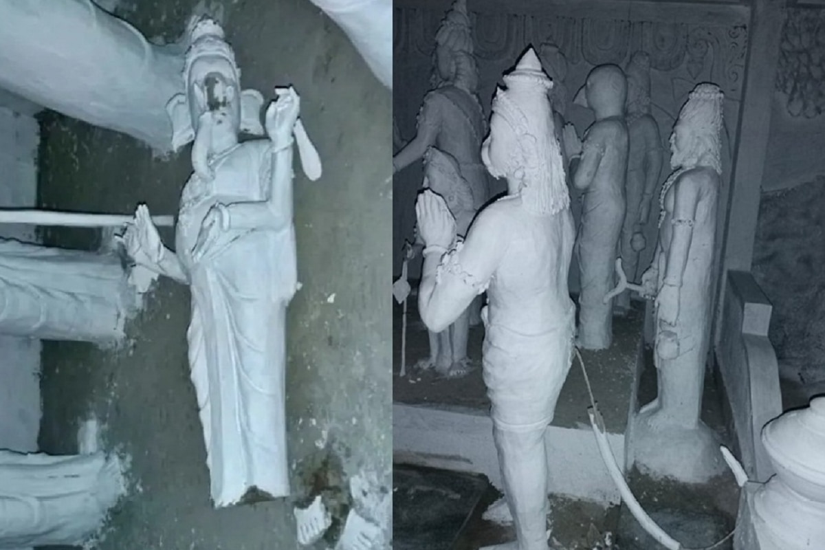 Tension Prevails in Karnataka's Hassan After Miscreants vandalise idols of Hindu deities, Probe Ordered