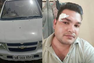 संदिग्धों की तलाश में गांव में पहुंची हरियाणा पुलिस, आरोपियों ने पहले पत्थर बरसाए फिर चलाई गोलियां, चार पुलिसकर्मी घायल