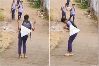 Viral Video: Boy Grooves to Kacha Badam While Going to School, Internet Says 'Craze on Another Level' | Watch